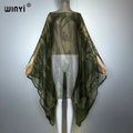 Perspective Dress Beachwear - Africa Lady Kaftan Beach Cover Up