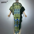 WINYI spring new Elastic slim dress Irregular sleeve dress boho robe Femme Vestidos holiday evening dress abaya fashion kaftan