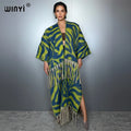Fashion Cardigan Tassel Luxury - Long Warm Coat Kimono